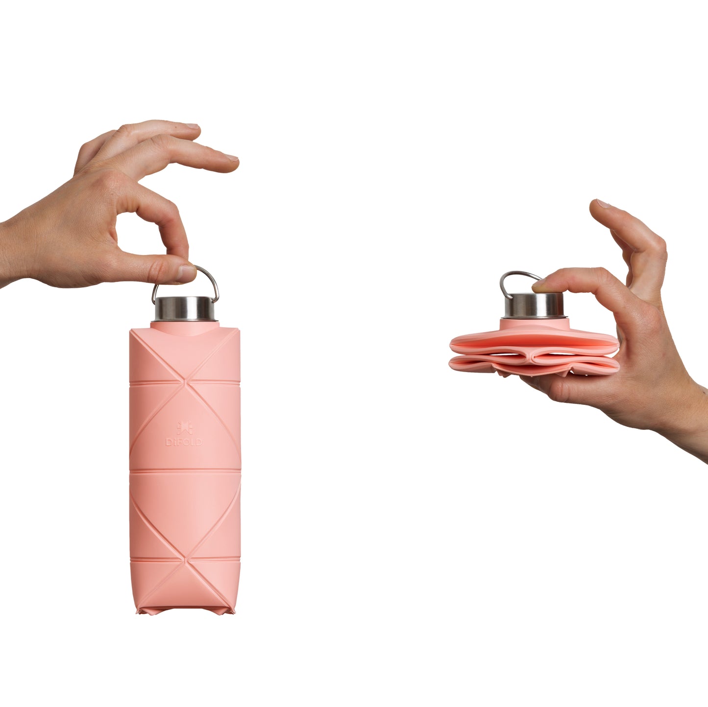 pink origami bottle DiFOLD / розова оригами бутилка / MyPlanToBe