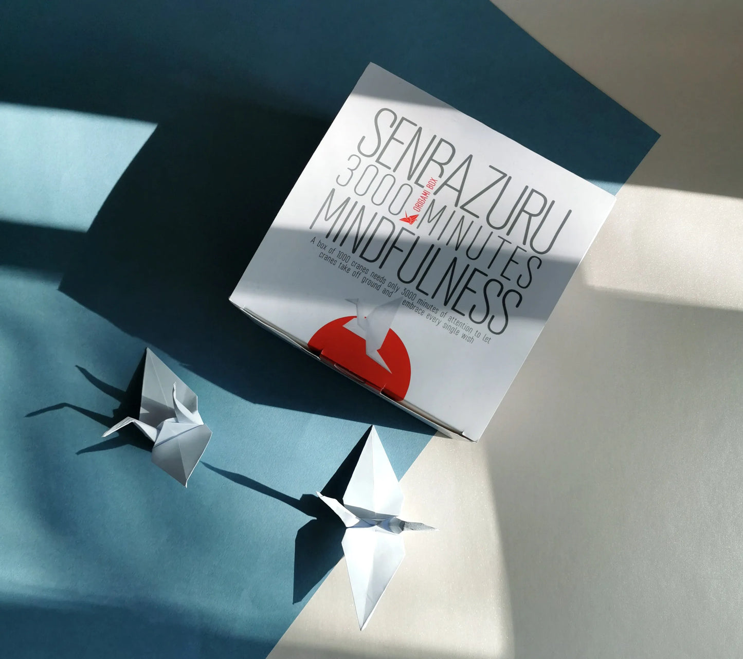 origami SENBAZURU / оригами кутия за 1000 хартиени жерава бяла MyPlanToBe / 1000 cranes