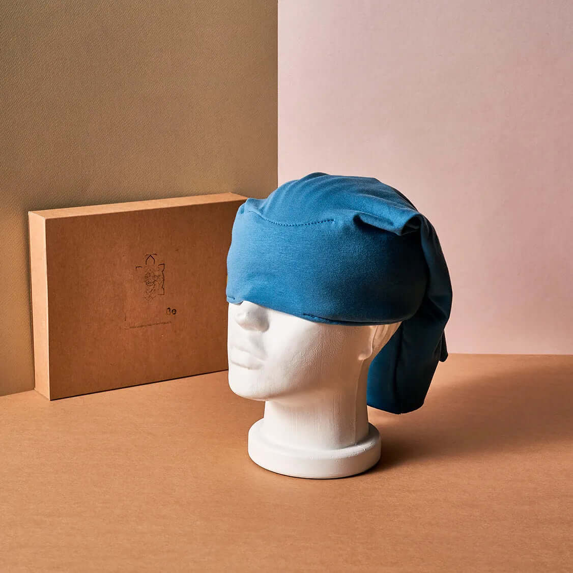 blue meditation hat TRATAKA / шапка за медитация / синя MyPlanToBe
