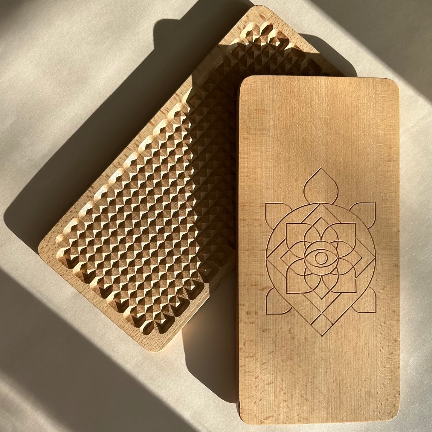 SADHU / Садху дървени дъски за рефлексотерапия и йога практика