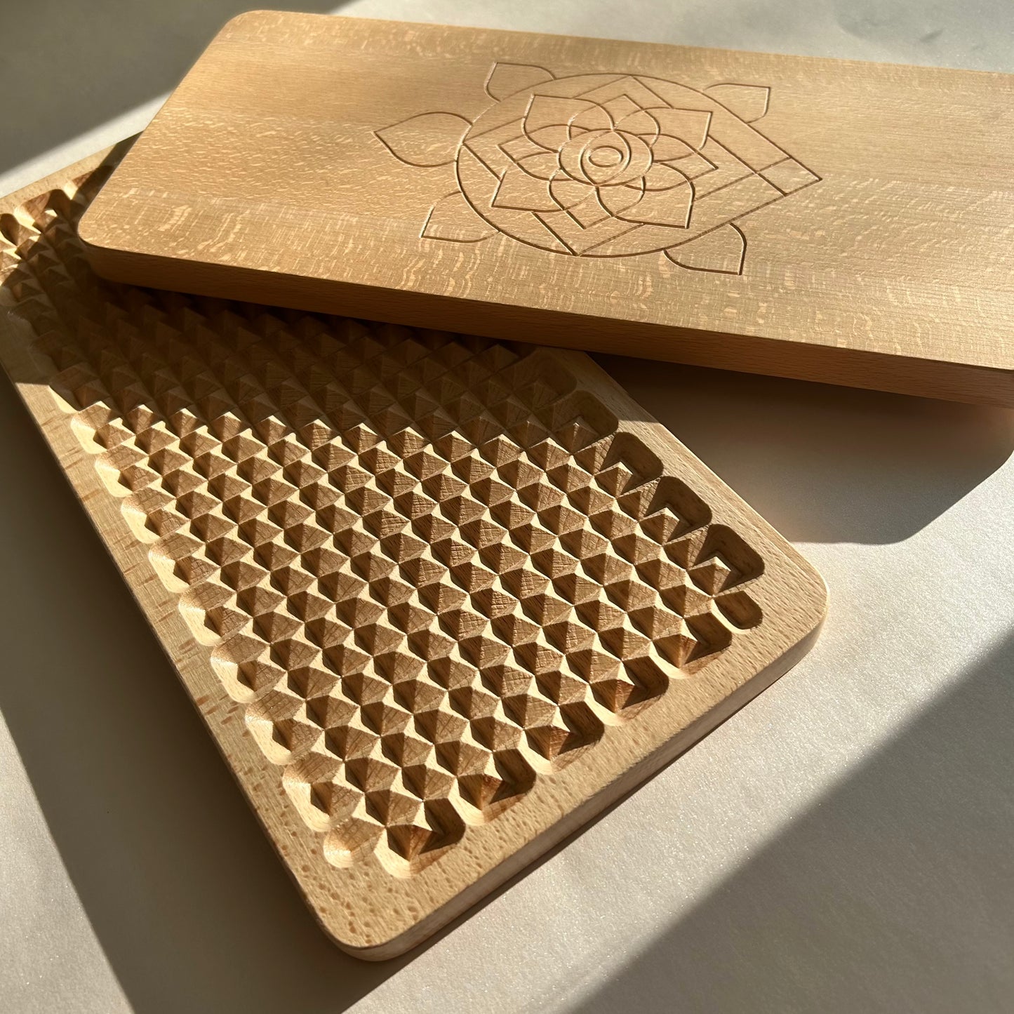 SADHU / Садху дървени дъски за рефлексотерапия и йога практика