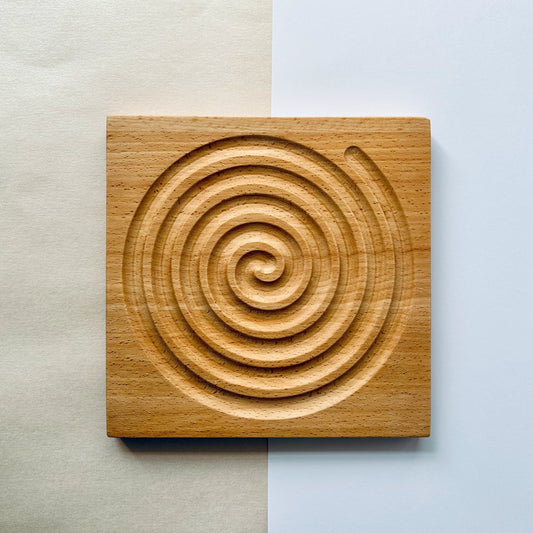 LUMA / дървен лабиринт за дихателна практика