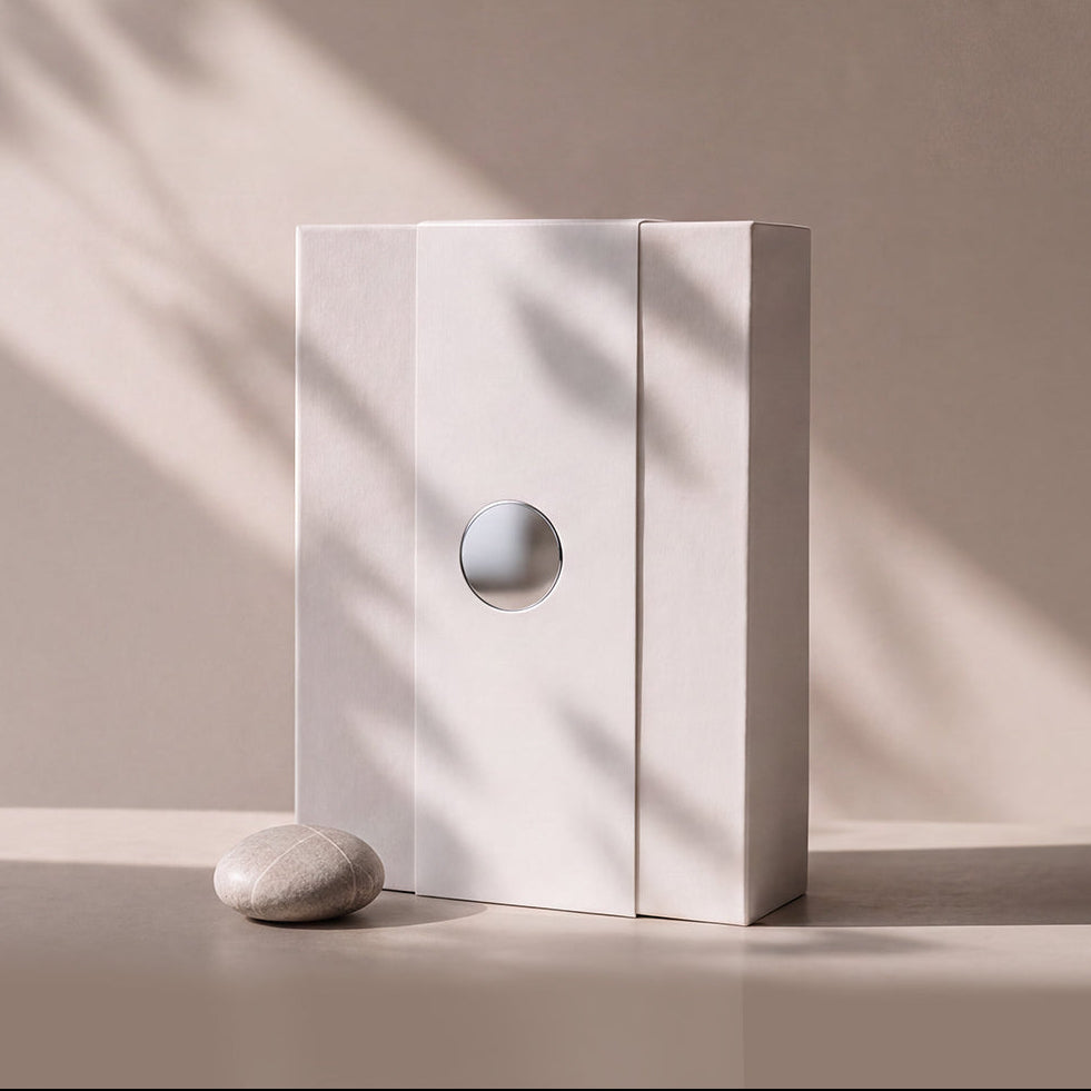 White box with book Ogledalo by Bilyana Savova
