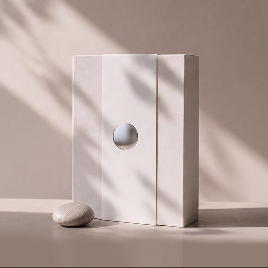 White box with book Ogledalo by Bilyana Savova