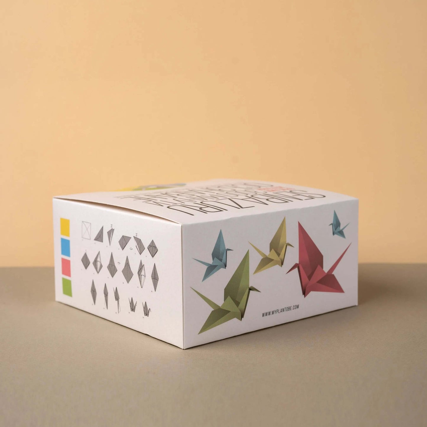 origami SENBAZURU Multi Color / оригами кутия за цветни хартиени жерави MyPlanToBe / 1000 жерава