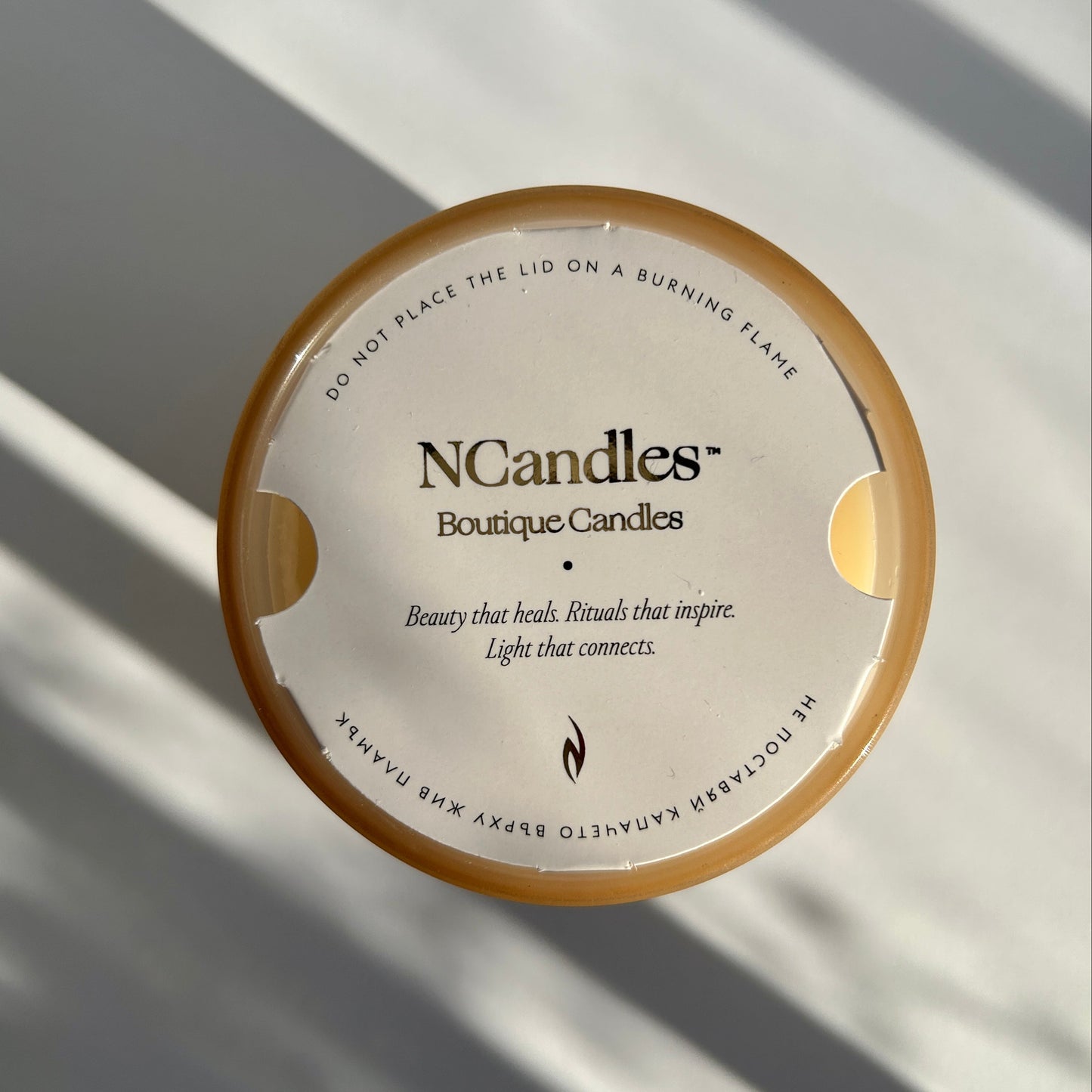 Ароматна свещ HAMMAM SPA от NCandles / 220 гр