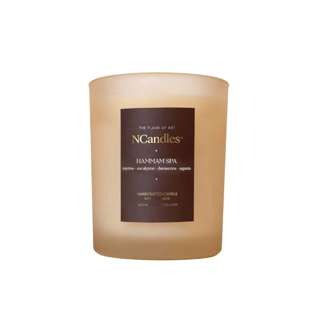 Ароматна свещ HAMMAM SPA от NCandles / 220 гр