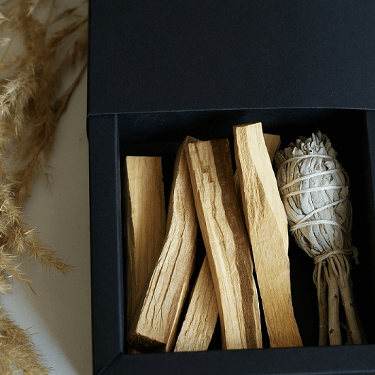 sage palo santo / БЯЛА САЛВИЯ и ПАЛО САНТО в подаръчна кутия Pachamama MyPlanToBe